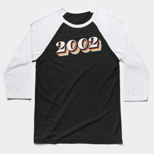 2002 Birthday Year Baseball T-Shirt